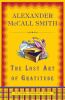 Book cover for "The lost art of gratitude".