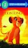 Book cover for "The lion king".