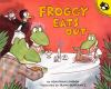 Book cover for "Froggy eats out".