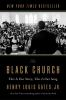 Book cover for "The Black church".
