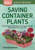 Book cover for "Saving container plants".