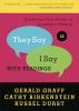 Book cover for ""They say / I say"".