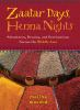 Book cover for "Zaatar days, henna nights".