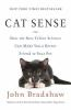 Book cover for "Cat sense".