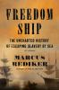 Book cover for "Freedom ship".