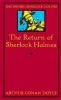 Book cover for "The return of Sherlock Holmes".