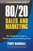 Book cover for "80/20 sales and marketing".