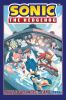 Book cover for "Sonic the hedgehog".