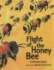 Book cover for "Flight of the honey bee".