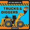 Book cover for "My big book of trucks and diggers".