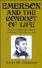 Book cover for "Emerson and the conduct of life".