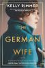 Book cover for "The German wife".