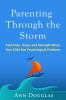 Book cover for "Parenting through the storm".