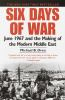 Book cover for "Six days of war".