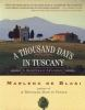 Book cover for "A thousand days in Tuscany".