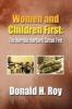 Book cover for "Women and children first".