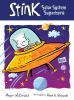 Book cover for "Solar system superhero".