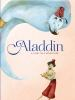 Book cover for "Aladdin".