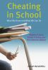 Book cover for "Cheating in school".