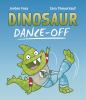 Book cover for "Dinosaur dance-off".