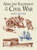 Book cover for "Arms and equipment of the Civil War".