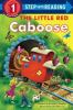 Book cover for "The little red caboose".
