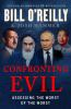 Book cover for "Confronting evil".