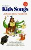Book cover for "The book of kids songs".