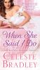 Book cover for "When she said I do".