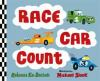 Book cover for "Race car count".