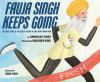 Book cover for "Fauja Singh keeps going".