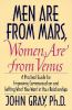 Book cover for "Men are from Mars, women are from Venus".