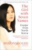 Book cover for "The girl with seven names".