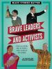Book cover for "Brave leaders and activists".