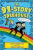 Book cover for "The 91-story treehouse".