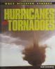 Book cover for "Hurricanes and tornadoes".