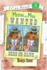 Book cover for "Minnie and Moo, wanted dead or alive".