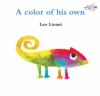 Book cover for "A color of his own".