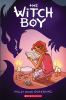 Book cover for "The witch boy".