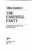 Book cover for "The farewell party".