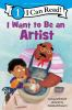 Book cover for "I want to be an artist".