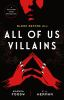 Book cover for "All of us villains".