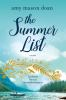 Book cover for "The summer list".