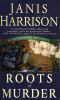 Book cover for "Roots of murder".