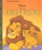 Book cover for "The lion king".