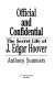 Book cover for "Official and confidential".