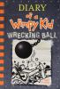Book cover for "Diary of a wimpy kid".