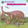 Book cover for "Armored ankylosaurus".