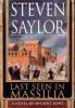 Book cover for "Last seen in Massilia".