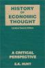 Book cover for "History of economic thought".